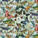 Secret Escape, Butterfly Allover Fb. Blau bei Elisabeths Studio